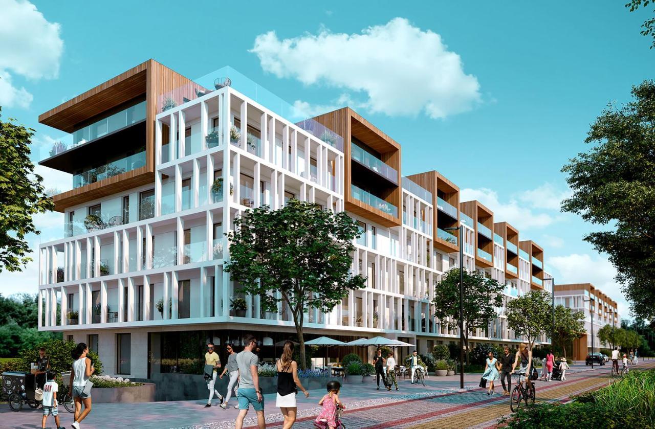 Perlowa Przystan - Apartamenty Komfort Widok Na Morze, Parking 辛安诺泽蒂 外观 照片